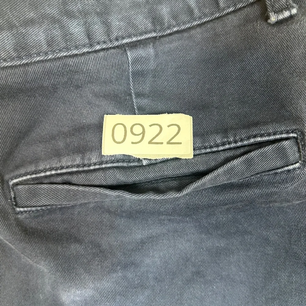 J.Crew Flex Chino Pants Mens 33x32 Navy Blue Slim Fit Stretch Cotton
